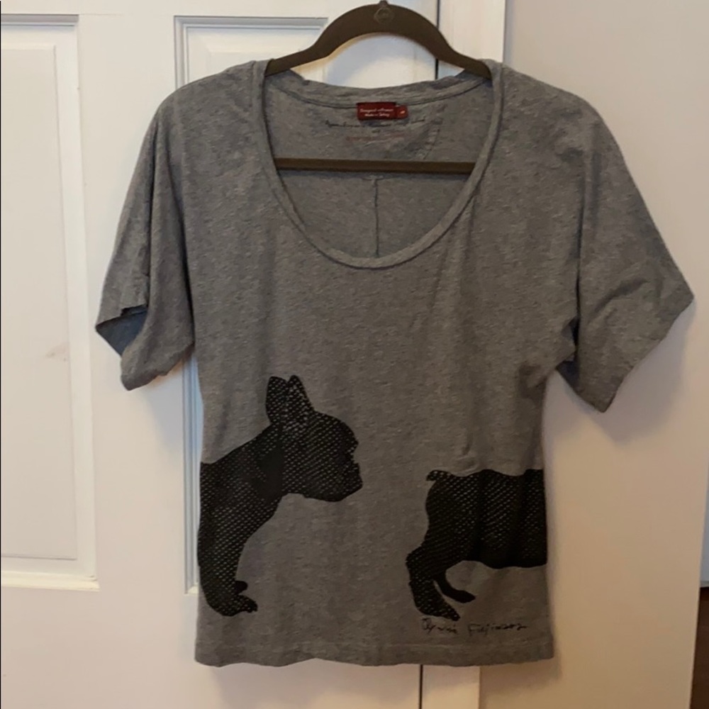 Comptoir Des Cotonniers heather grey tee shirt